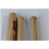 Image 2 : (3) Miniature Wooden Bats - 19" Long