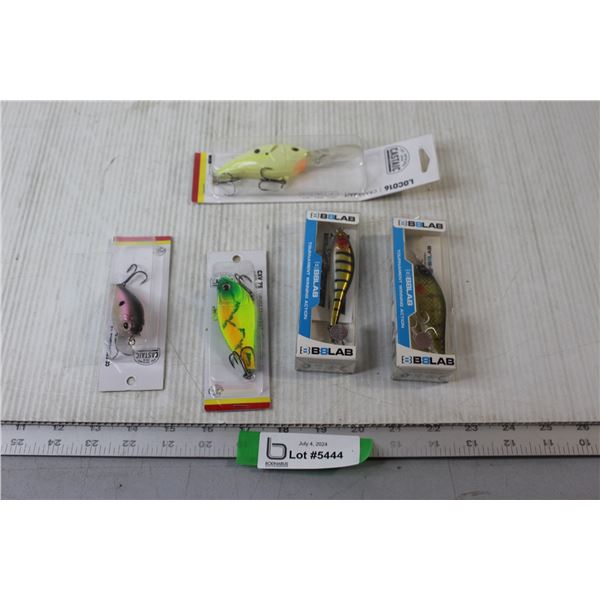 (5) Packs of Fishing Hooks -Made in USA