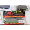 Image 5 : (2) Fishing Hooks, (3) Packages of Fishing Bait