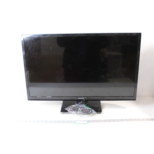 32" Panasonic Flat Screen TV with Remote - Untested