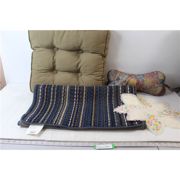 Chair Cushion, Head Cushion, House Floor Rug, Easter Placemat