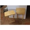 Image 1 : *(2) Folding TV Trays - 26"H x 15" x 19 1/4"
