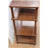 Image 6 : *Folding Chair - Some Wear, 4 Tier Shelf - 35"H x 24" x 16"