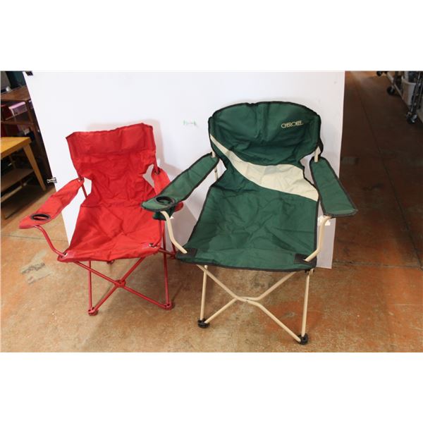 *(2) Camping Chairs - Cherokee