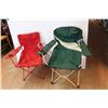 Image 1 : *(2) Camping Chairs - Cherokee