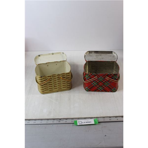 (2) Vintage Lunch Boxes