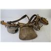Image 7 : Tool Belt w/Pouches - Ideal Wire Reel- Extra Straps - Gloves - Hand Tools