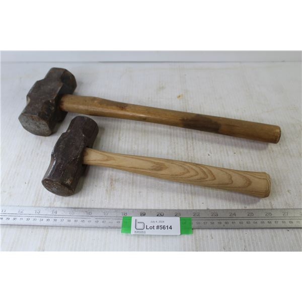 (2) Sledge Hammers (4Lb. & 6Lb.)