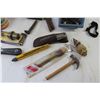 Image 4 : Small Railway Spikes - Nails - Bolt Cutter - Coping Saw - Mud Knife - Misc. Items