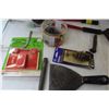 Image 5 : Small Railway Spikes - Nails - Bolt Cutter - Coping Saw - Mud Knife - Misc. Items