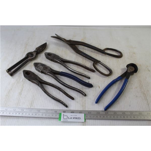 Nippers - Tin Snips - Side Cutters
