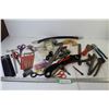 Image 1 : Chalk Line - Coping Saw Blades - Pump Pliers - File Punch Set - Key Hole Saw - Misc. Items