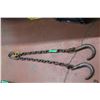 Image 4 : *Towing/Recovery/Hoisting - 3' Tail Chain w/two Hooks on One End, 8' Chain w/ Multiple Hooks & 3' La