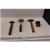 Image 1 : (4 pcs) Auto Body Tools - Hammers, Dolly