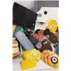 Image 3 : Various Auto Body Shop Consumables/Tools -3M Sanding Discs/Paper of Varying Grits, Blocks, Puddy Kni