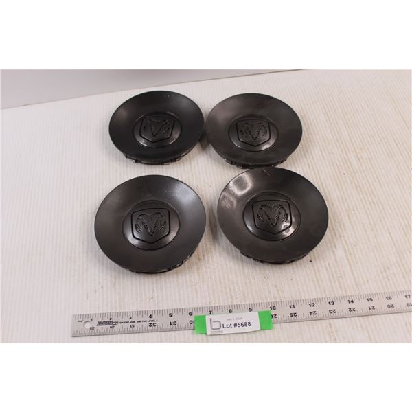 (4) Dodge Ram Center Caps