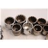 Image 3 : (14) S.A.E 1" Drive Sockets w/Extension (Varying Sizes), 1 7/8" Ball, 2 5/16" Ball & Jerry Can Lid