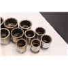 Image 4 : (14) S.A.E 1" Drive Sockets w/Extension (Varying Sizes), 1 7/8" Ball, 2 5/16" Ball & Jerry Can Lid