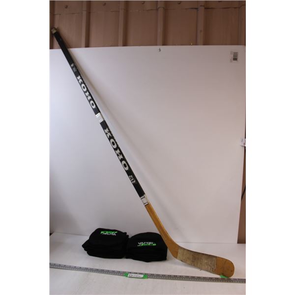* Koho 217 Hockey Stick & (12) Vapor Jedi Toques
