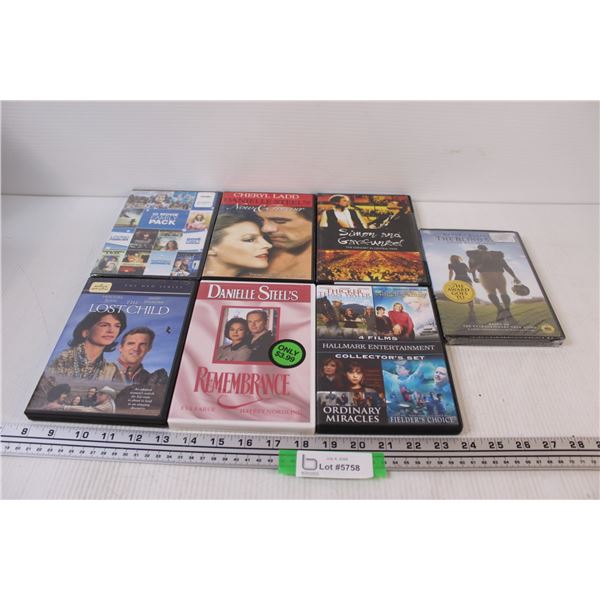 (7) DVDS: Blind Side, Simon & Garfunkel, Lost Child, Misc.
