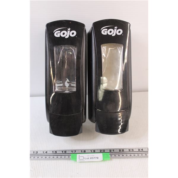(2) GOJO Dispensers w/Contents