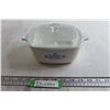 Image 1 : Corningware Blue Cornflower 6-Cup Casserole Dish with Lid