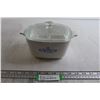 Image 1 : Corningware Blue Cornflower 7-Cup Casserole Dish with Lid