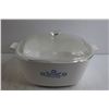 Image 2 : Corningware Blue Cornflower 80 Oz Casserole Dish with Lid, Corningware Candle Warmer