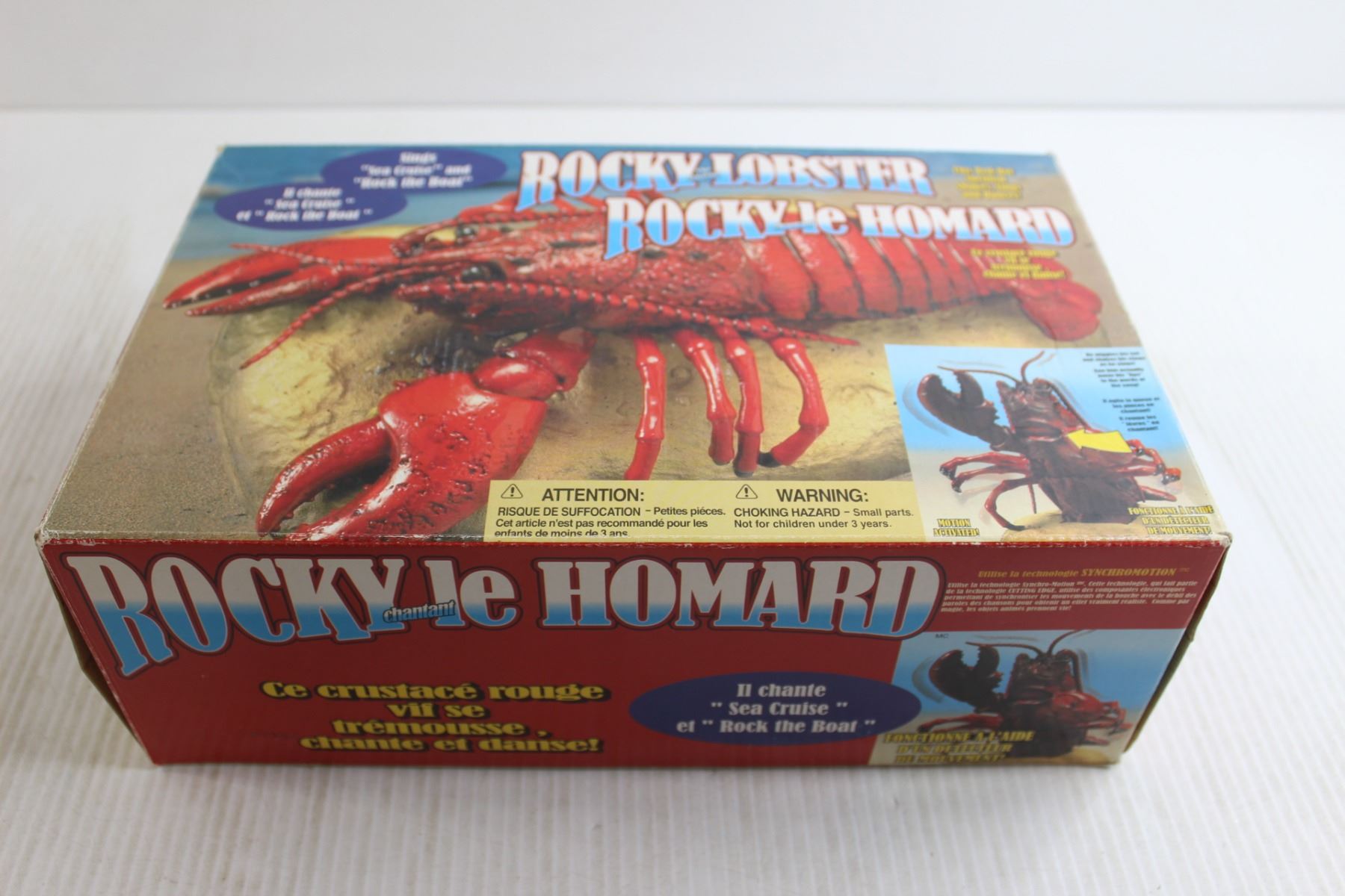 Gemmy Rocky The Singing Lobster Motion Box No A/C Adapte | #58109229 Gemmy Rocky The Singing Lobster Motion Box No A/C Adapte | #58109229