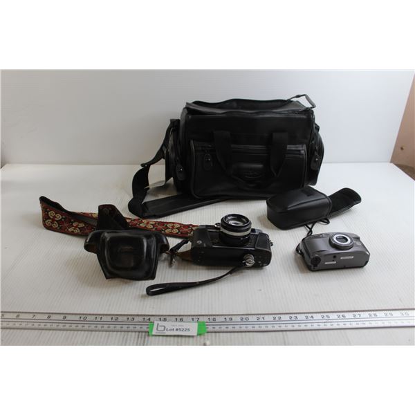 (2) Cameras - Taron, Pentax