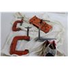 Image 3 : C-Clamps, Spring Clamps, Bench Clamp, Rubber Hoses, etc.