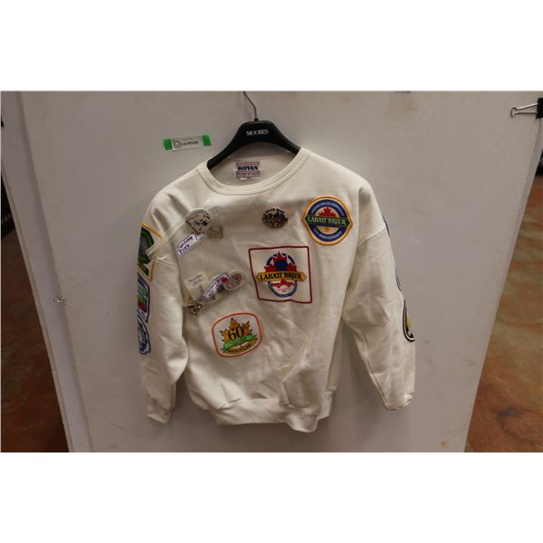 *Kovan Patch Sweatshirt with Pins - M