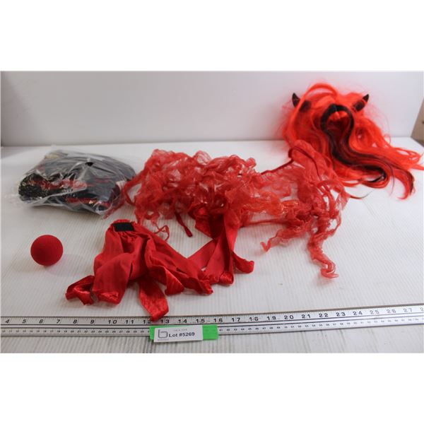 Red Halloween Costume Accessories