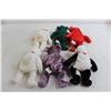 Image 5 : (6) Ty Beanie Babies NWT