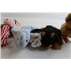 Image 3 : (5) Ty Beanie Babies NWT - Stain on Elephant