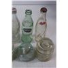 Image 4 : (5) Percolator Replacement Glass, (6) Vintage Glass Soda Bottles