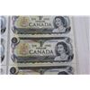 Image 6 : (6) Canadian $1.00 Bills in Sequence Order - #8009601-9606