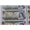 Image 3 : (6) Canadian $1.00 Bills in Sequence Order - #8009607-9612