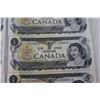 Image 6 : (6) Canadian $1.00 Bills in Sequence Order - #8009607-9612