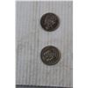 Image 2 : 1984 $0.50 Coin, 1947 King George Coin, 'V' Nickel, (2) $0.50 Coins - 1969 & 1973