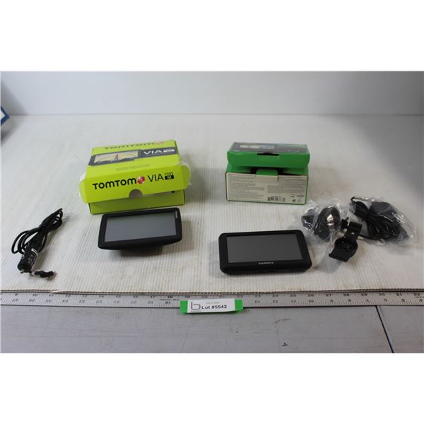 UGarmin Nuvi-50 GPS, Tom Tom Via 1505 GPS - Both New