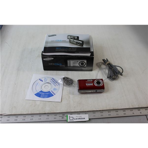 Samsung Digimax Digital Camera - Untested