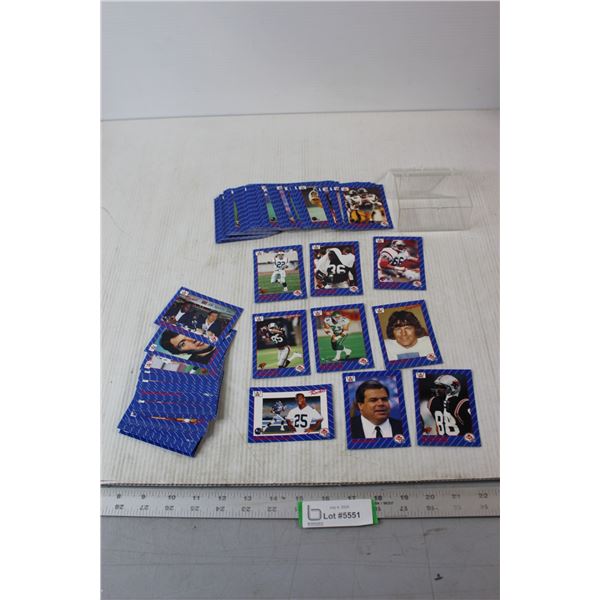 CFL Trading Cards with Clear Case