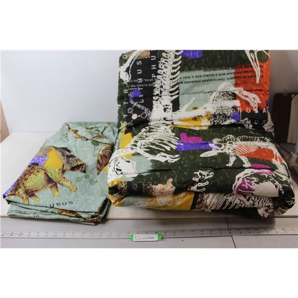 Jurassic World Comforter Set - Single/Twin " Glow in the dark "