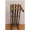 Image 4 : *Beatty Bros. 1930's Laundry Basket Holder/Stand on Wheels, Folds Out