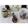 Image 3 : Vintage Avon Fragrance Bottles, Coffee Mug, (2) Small Plates