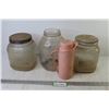 Image 1 : (3)Vintage Jars - Plastic Pitcher w/Cup Lid