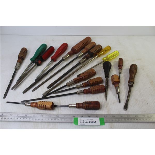 Assortment of Screw Drivers