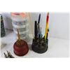 Image 3 : Screw Organizer - Pens & Pencils - Oiler Cans - Small Screw Driver Set - Oil Can Spout Opener - Misc