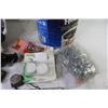 Image 2 : Torch Sparker - Golf Balls - Fuses - Plug Ends - Fuses - Saskatchewan License Plate - Misc. Items